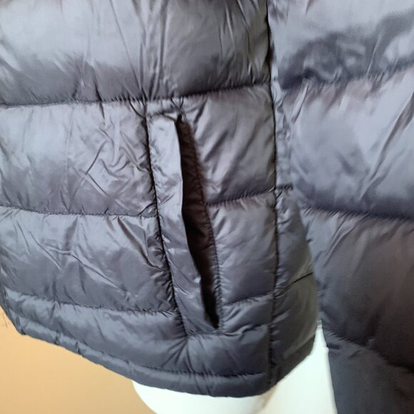 URBAN REPUBLIC BOYS HOODED BLACK PUFFER JACKET SIZE L 14/16 NYLON POLYESTER - Picture 8 of 11